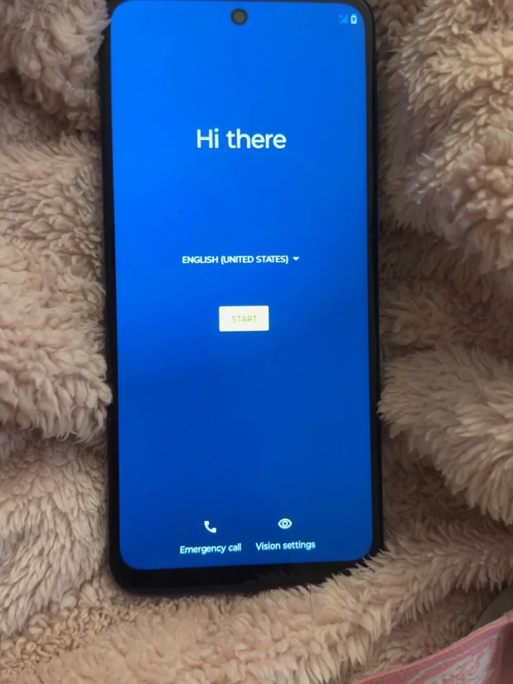 Sleek Black Motorola G Play 2024 Smartphone - Clean Front Display